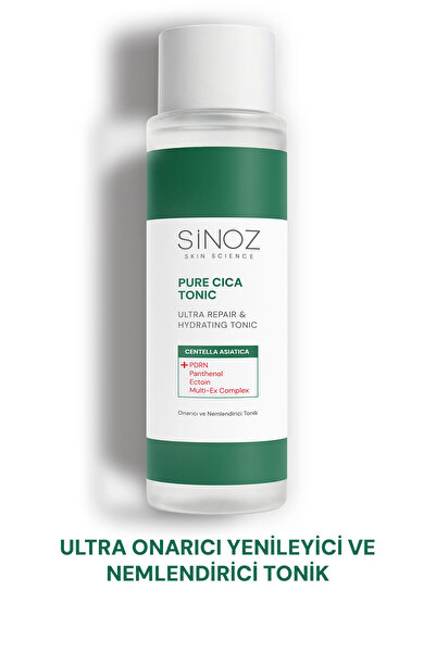 SİNOZ Pure Cica Onarıcı Yenileyici ve Nemlendirici Tonik 200 ml