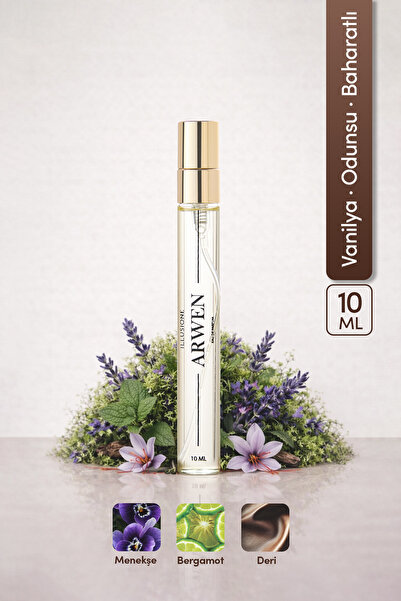 ILLUSIONE FRAGRANCE Arwen Edp Erkek Seyahat Boy Parfüm 10ml | Vanilya-odunsu-...