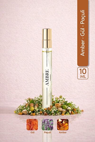 ILLUSIONE FRAGRANCE Ambre Edp Kadın Seyahat Boy Parfüm 10ml | Amber-paçuli-gü...