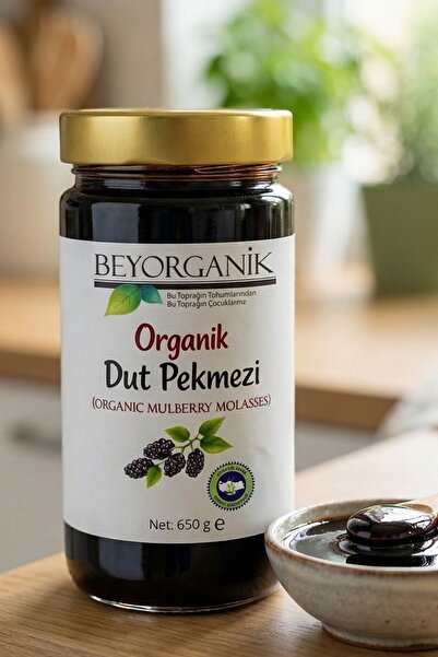BEYORGANİK Organik Dut Pekmezi 650gr