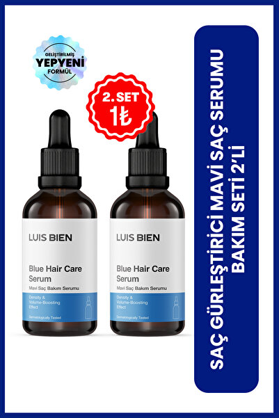 Luis Bien Saç Dökülmesine Karşı Mavi Serum| Güçlendirici | Saç Dökülmesi Karş...