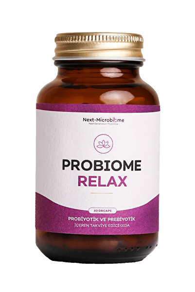 Next Microbiome Probiome-Relax Food Supplement Containing Probiotics and Preb...