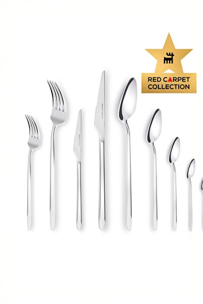 Karaca Set de cuțite cu furculiță premium Stark 316 Steel 84 piese pentru 12 ...