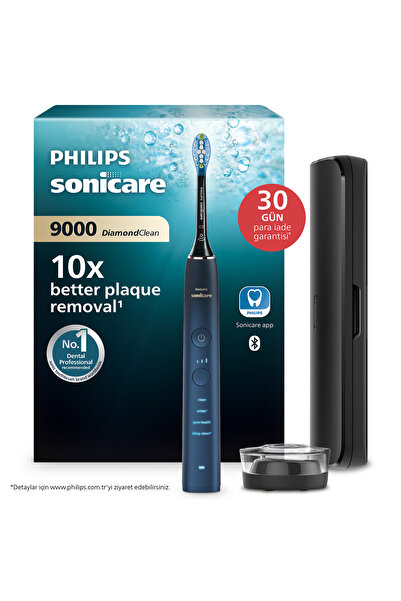 Philips Sonicare Diamond Clean Şarjlı Diş Fırçası, 4 Mod, Sonicare App, Seyah...