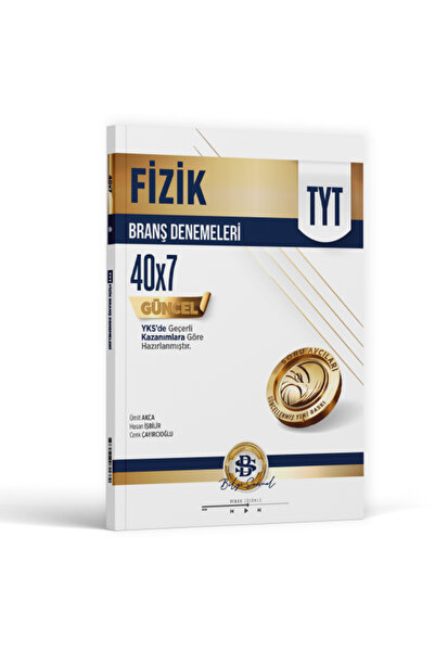 Bilgi Sarmal Yayınları Bilgi Sarmal Yayınları TYT Fizik 40 x 7 Branş Denemeleri