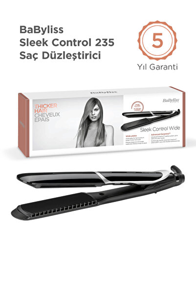 BABYLİSS St397e Dispozitiv de îndreptat părul din ceramică Sleek Control 235