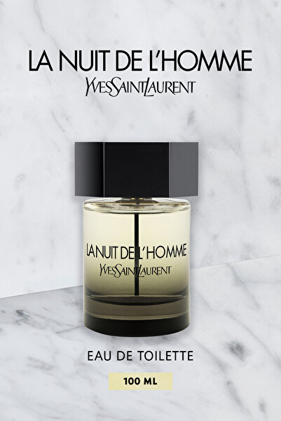 Yves Saint Laurent La Nuit De L'homme EDT 100 ml Erkek Parfüm 3365440375079