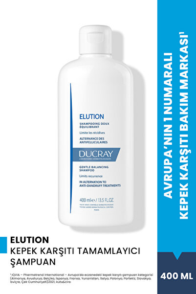 Ducray Elution Shampoo 400 ml