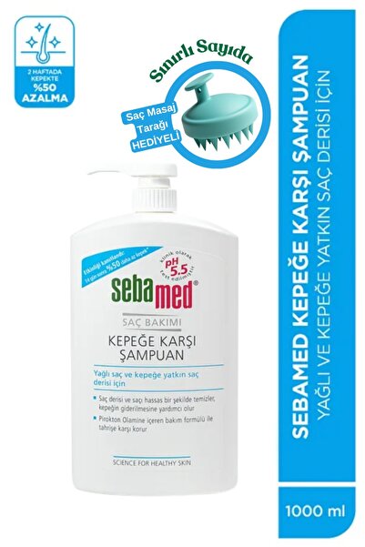 Sebamed Kepek Karşıtı Yağlanma Önleyici Şampuan Ekonomik Boy 1000 ml - Siliko...