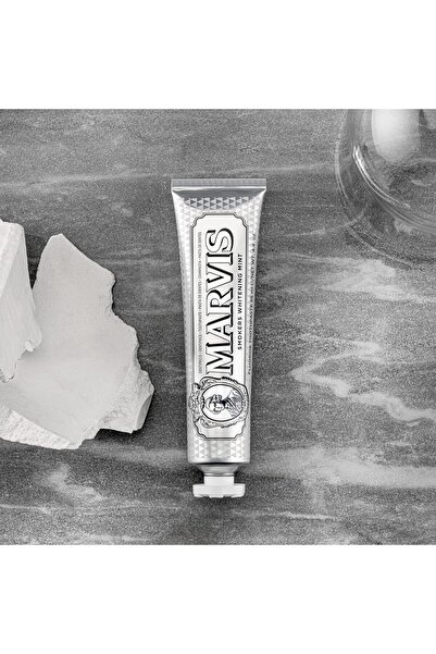 Marvis Smokers Whitening Mint 85 ml – Sigara İçenler İçin Doğal Beyazlık