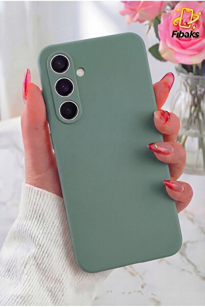 Fibaks Galaxy A16 Case Velvet Launch Soft Liquid Silicone Camera Protected Co...