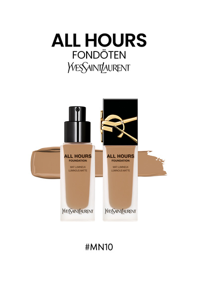 Yves Saint Laurent All Hours Tüm Gün Süren Işıltılı Mat Bitişli Fondöten Mn10...