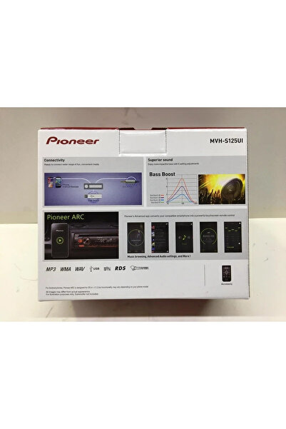 Pioneer Mvh-s125ub Oto Teyp Usb Aux Amfi Çıkışı Mıxtrax