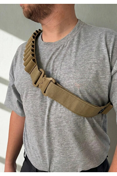 UTX 12 Kalibre 32’li Avcı Taktik Fişeklik Kemeri – Yüksek Mukavemetli Lastik,...