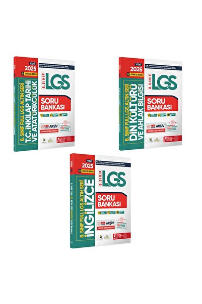 İnformal Yayınları 8.Sınıf Full LGS Altın Seri(FULAS)SÖZEL MEB Çıkmış Modüler...