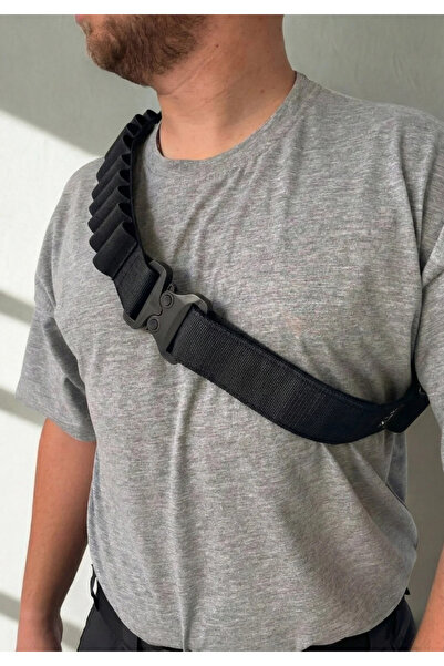 UTX 12 Kalibre 32’li Avcı Taktik Fişeklik Kemeri – Yüksek Mukavemetli Lastik,...