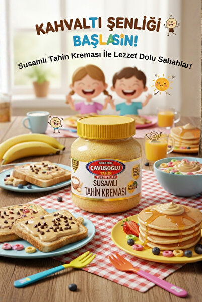 Bozkırlı Çavuşoğlu Çavuşoğlu Susamlı Tahin Kreması 330g