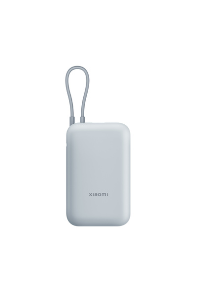 Xiaomi باور بانك مدمج مع كابل 10000 مللي أمبير BHR9073GL - أزرق ثلجي