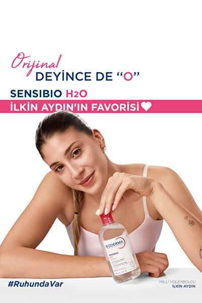 Bioderma Sensibio H2O Hassas ve Normal Ciltler için Micellar Arındırıcı Makyaj Temizleme Suyu 500 ML