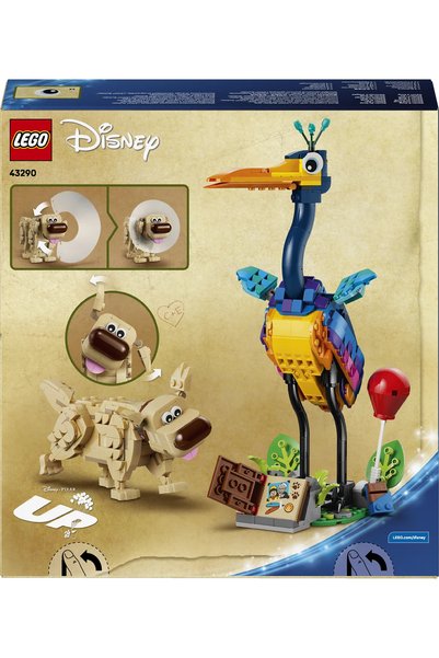 LEGO ® ǀ Disney ve Pixar Kevin ve Dug 43290 - 9+ Yaş Çocuklar için Oyuncak Yapım Seti (628 Parça)