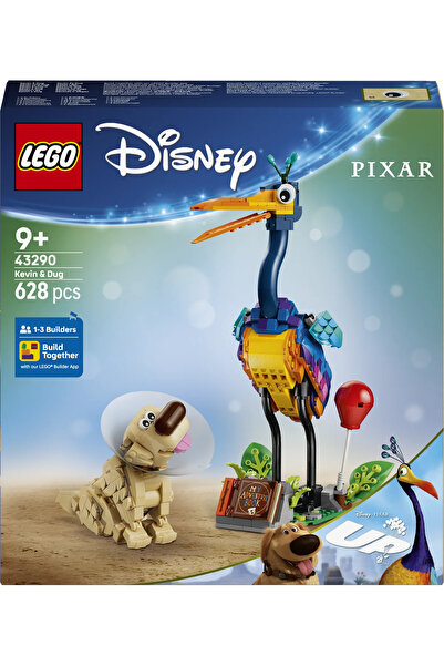 LEGO ® ǀ Disney ve Pixar Kevin ve Dug 43290 - 9+ Yaş Çocuklar için Oyuncak Yapım Seti (628 Parça)