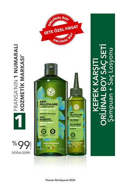 Yves Rocher Kepeğe Karşı(ANTİ PELLİCULAİRE) Yatıştırıcı Prebiyotik Orijinal B...