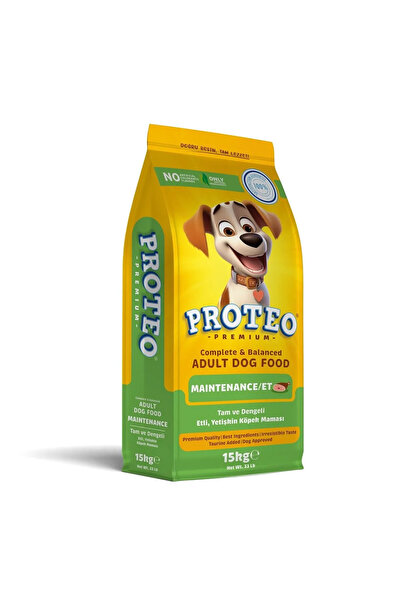 proteo Maintenance & Etli Yetişkin Köpek Maması 15 Kg