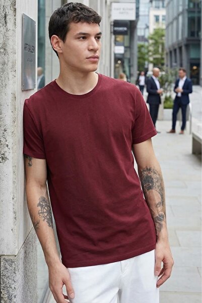 Tudors Ουνισέξ Μπλουζάκι Στενής Γραμμής, 100% Βαμβακερό, με Απαλή Υφή, Βουργο...