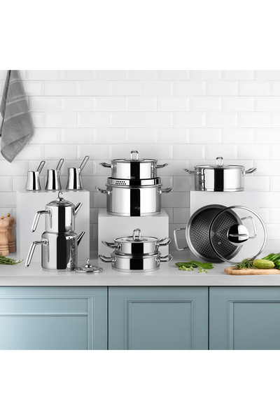 Aryıldız Vento Prestige 20 Parça Tencere Seti