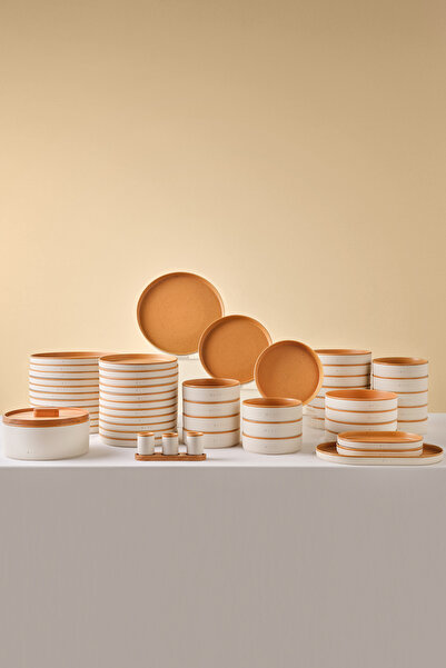 Karaca x Fatih Tutak Earth Collection 57 Parça 12 Kişilik Yemek Takımı