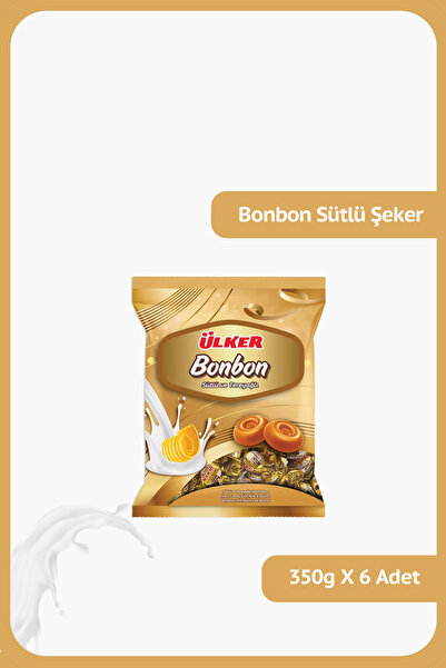 Ülker BONBON Sütlü Şekerleme - 350 gram - 6 Adet