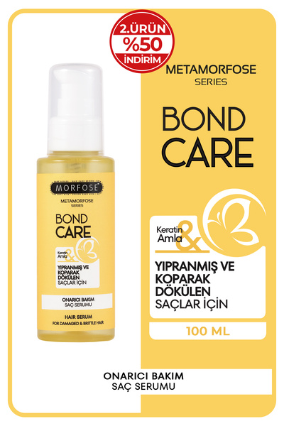 Morfose Metamorfose Onarıcı Bakım Saç Serumu 100 ML