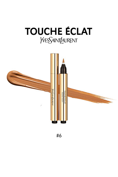 Yves Saint Laurent Touche Eclat Stylo 8 ساعات من الجمال ونعال النوم 6 - كهرما...