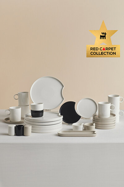 Karaca Red Carpet Collection X Hussein Chalayan Forever Bone Poly 28 Parça 6 ...