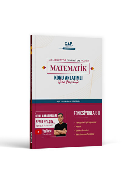 Çap Yayınları Matematik Fonksiyonlar 2 Video Anlatımlı Soru Fasikülü 2026