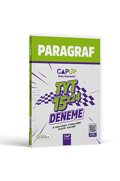 Çap Yayınları Up Tyt Deneme Paragraf 15 x 24 2025-2026 / 9786255801302