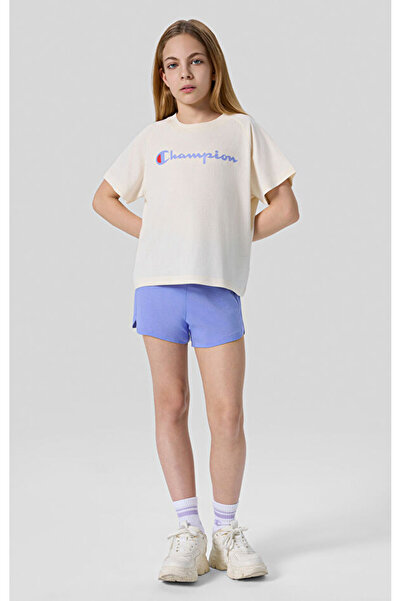 Champion طقم بدلة رياضية للأطفال باللون البيج - 405096-YS141