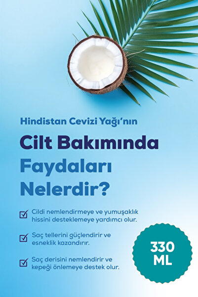 Arifoğlu Hindistan Cevizi Yağı 330 Ml (soğuk Sıkım)