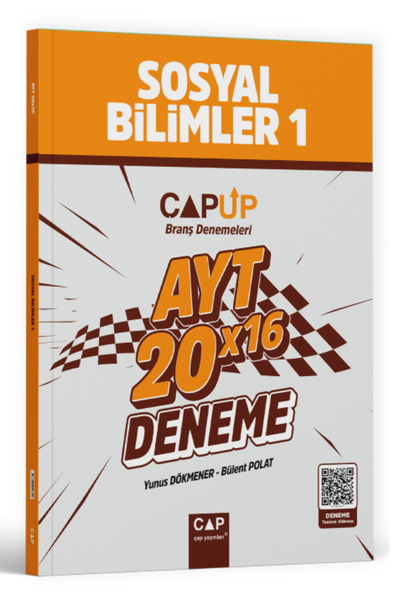 Çap Yayınları Ayt Sosyal Bilimler 1 20 X 16 Up Deneme 2026