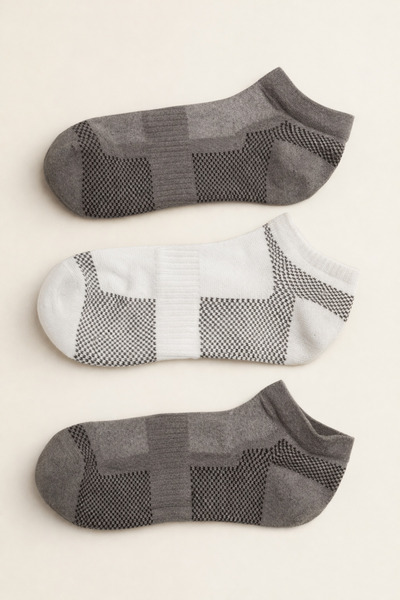 Katia&Bony Unisex 3-Pack Sports Step Socks