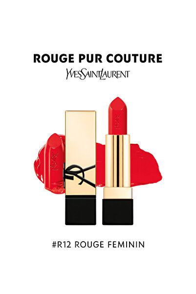 Yves Saint Laurent Rouge Pur Couture Saten Bitişli Ruj - R12 3614273945271