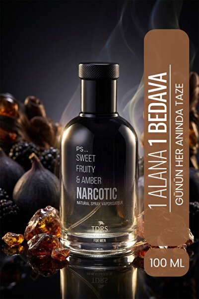 TDRS Narcotic 100 ML Bergamot Özel Seri Uzun Süre Kalıcı Erkek Parfüm