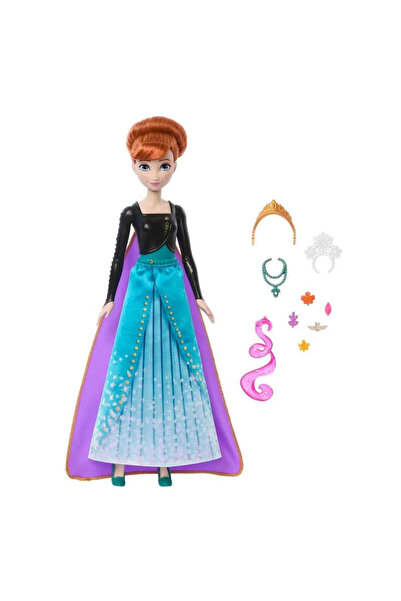 Disney Frozen Mattel Disney Karlar Ülkesi SÜRPRİZ TAKILAR™ Anna Bebek JJY37