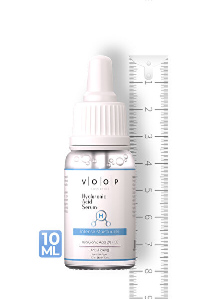 VOOP Hyaluronik Asit Mini Serum B5 10 ml | Yoğun Nemlendirici Cilt Bakım Serumu
