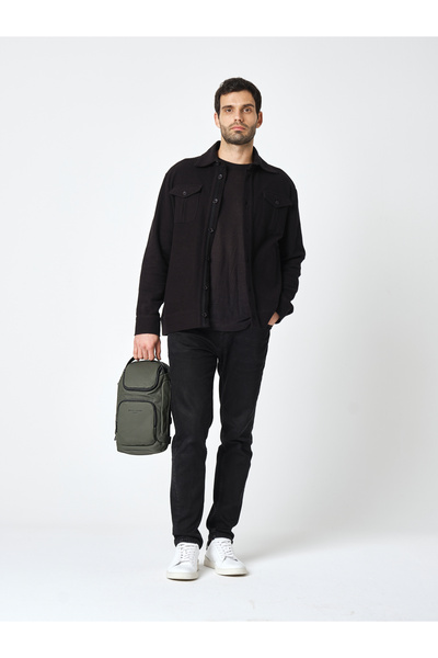 Pierre Cardin Yeşil Ayarlanabilir Omuz Kordonlu Fermuar Kapama Bodybag Omuz P...