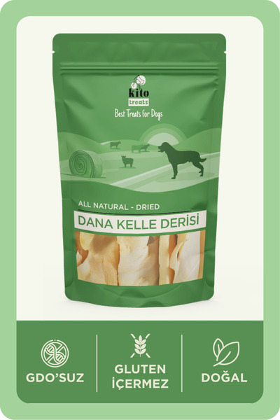 kito Dana Kelle Derisi Çiğnemelik Köpek Ödül Maması %100 Doğal, Glutensiz, Or...