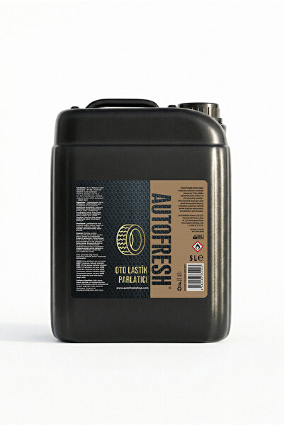 AutoFresh Oto Lastik Parlatıcı 5 Lt Sünger Hediyeli Araç Tampon Parlatıcı 5 k...