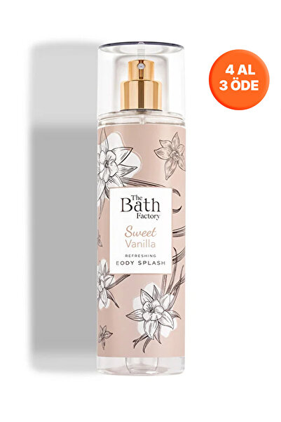 THE BATH FACTORY Vanilyalı Vücut Spreyi 200 ml