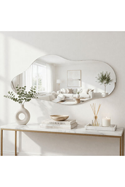 Ersan Dizayn Asimetrik Boy Aynası - 4mm Şişecam Gerçek Ayna 50x157cm