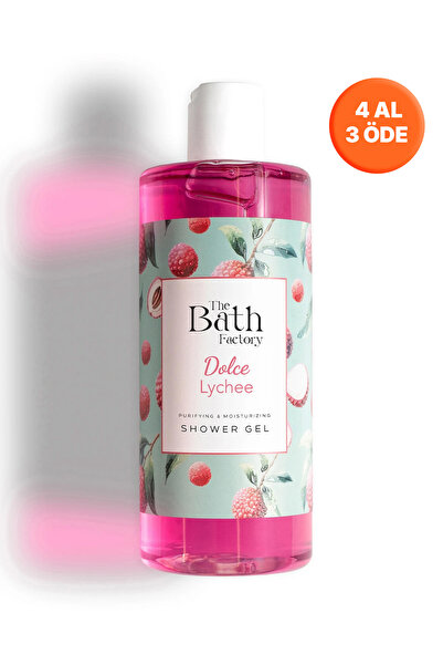 THE BATH FACTORY Nemlendirici Ve Besleyici Liçi Aromalı Duş Jeli 400 ml